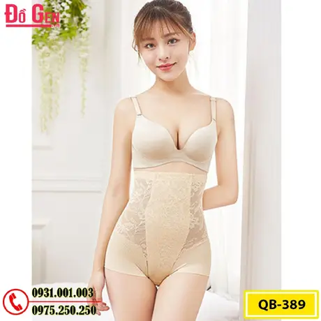 Quần Lót Gen Nịt Bụng Chống Cuộn Định Hình Vòng Eo (Cod: QB-389)