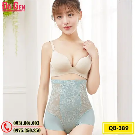 Quần Lót Gen Nịt Bụng Chống Cuộn Định Hình Vòng Eo (Cod: QB-389)