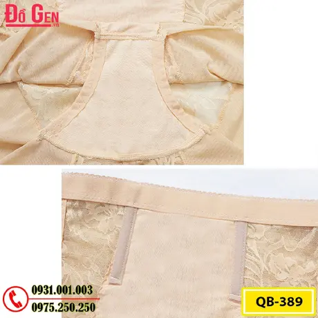 Quần Lót Gen Nịt Bụng Chống Cuộn Định Hình Vòng Eo (Cod: QB-389)