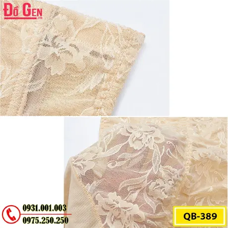 Quần Lót Gen Nịt Bụng Chống Cuộn Định Hình Vòng Eo (Cod: QB-389)