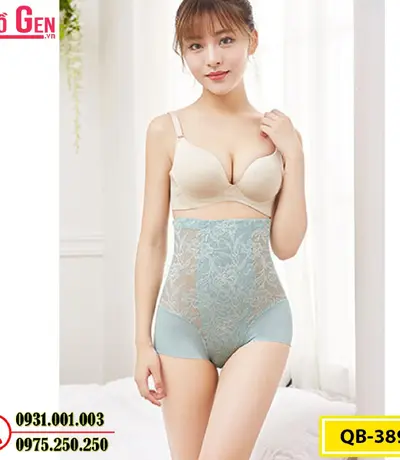 Quần Lót Gen Nịt Bụng Chống Cuộn Định Hình Vòng Eo (Cod: QB-389)