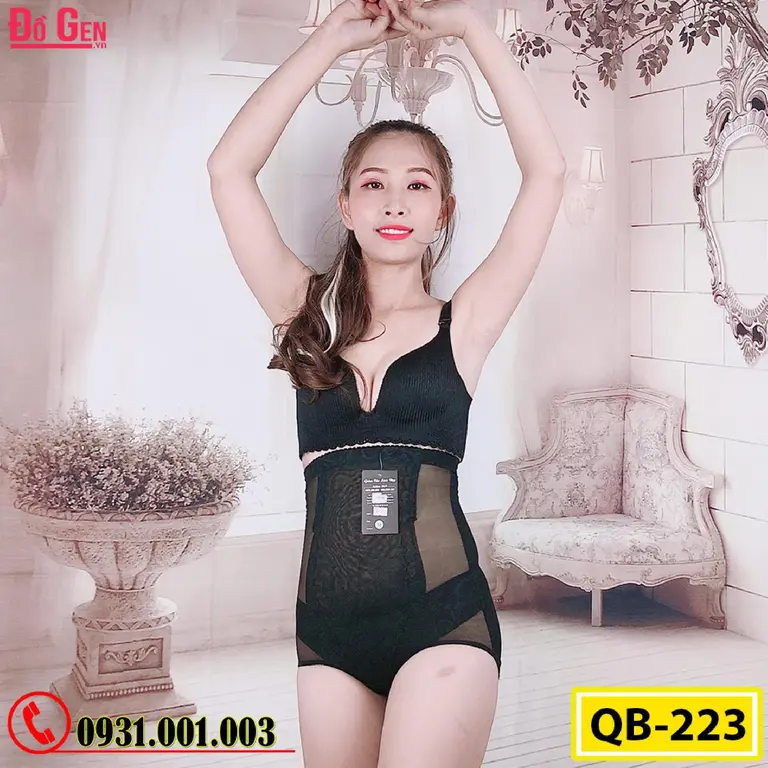 Quần Lót Gen Định Hình - Gen Nịt Bụng Cao Cấp Thu Nhỏ Vòng Eo (Cod: QB-223)
