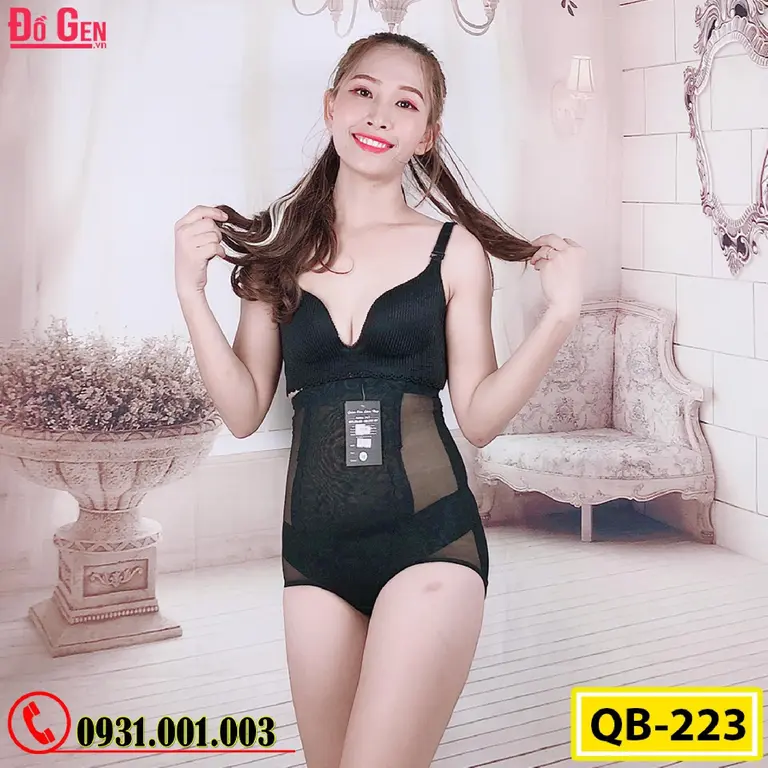 Quần Lót Gen Định Hình - Gen Nịt Bụng Cao Cấp Thu Nhỏ Vòng Eo (Cod: QB-223)