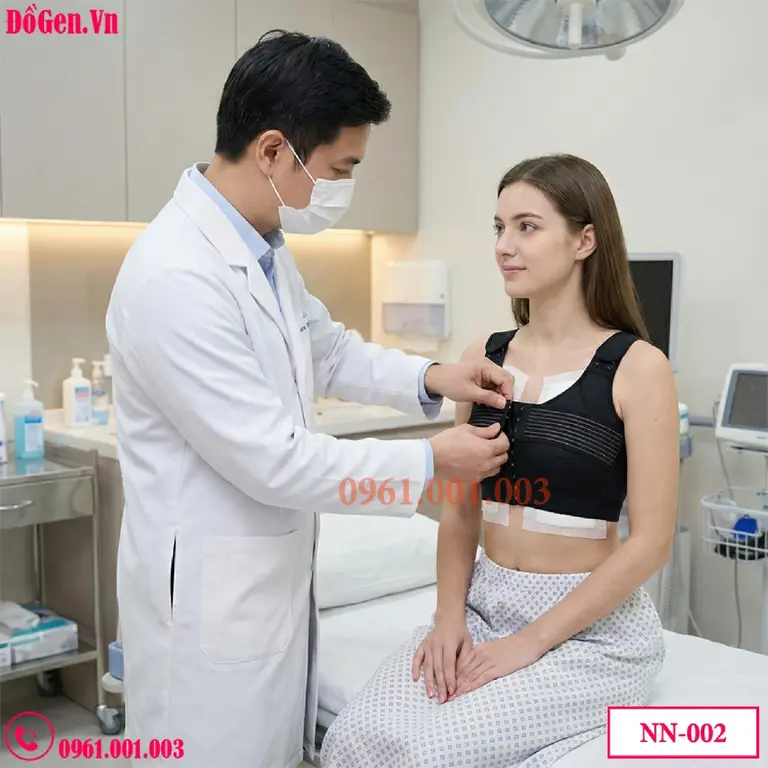 Áo Gen Phục Hồi Sau Phẫu Thuật Ngực NN-002 Tại TP.HCM