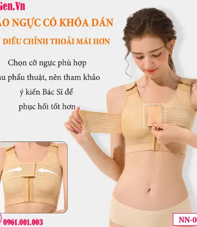 Áo gen phục hồi sau phẫu thuật định hình ngực NN-002 TP.HCM | Dogen