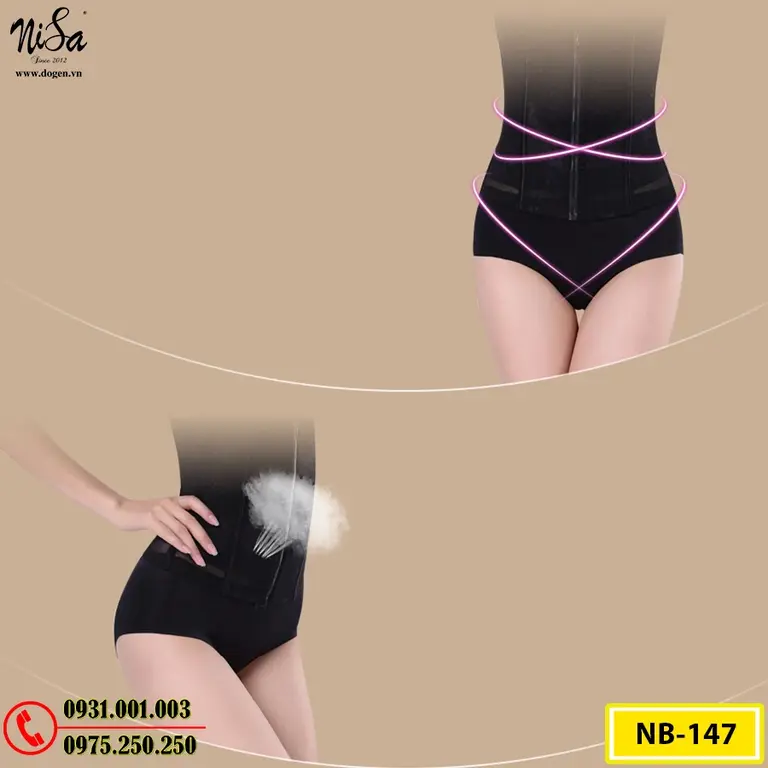 Đồ Lót Gen Định Hình Cao Cấp Cho Bạn Thân Hình Thon Gọn (Cod: NB-147)