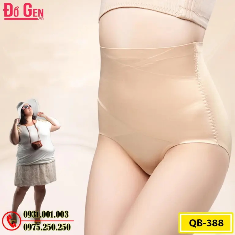 Quần Gen Định Hình - Quần Lót Định Hình Thu Gọn Vòng Eo (Cod: QB-388)