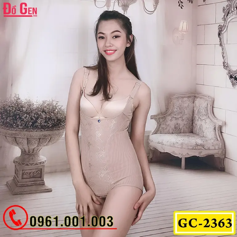 Đồ Lót Định Hình - Quần Áo Gen Định Hình Bikini Liền Thân Cao Cấp (Cod: GC-2363)