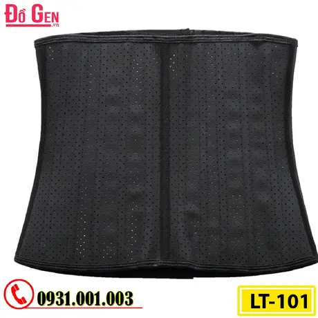 Gen Nịt Bụng Định Hình Cao Su Non Latex 25 Xương Thép 30cm (Cod: LT-101)