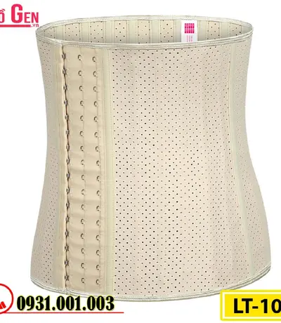 Gen Nịt Bụng Định Hình Cao Su Non Latex 25 Xương Thép 30cm (Cod: LT-101)