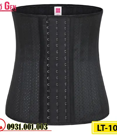 Gen Nịt Bụng Định Hình Cao Su Non Latex 25 Xương Thép 30cm (Cod: LT-101)