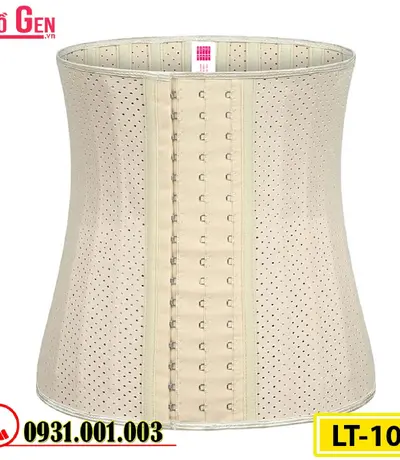 Gen Nịt Bụng Định Hình Cao Su Non Latex 25 Xương Thép 30cm (Cod: LT-101)