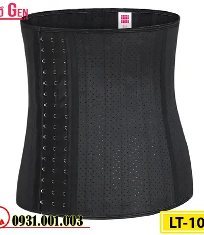 Gen Nịt Bụng Định Hình Cao Su Non Latex 25 Xương Thép 30cm (Cod: LT-101)