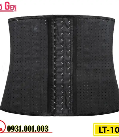 Gen Nịt Bụng Định Hình Cao Su Non Latex 25 Xương Thép 30cm (Cod: LT-101)