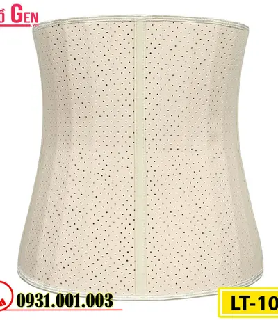 Gen Nịt Bụng Định Hình Cao Su Non Latex 25 Xương Thép 30cm (Cod: LT-101)