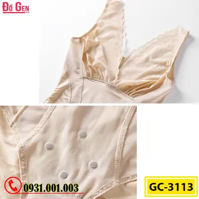 Bộ Đồ Lót Gen Định Hình - Gen Nịt Bụng Thu Gọn Vòng Eo (Cod: GC-3113)