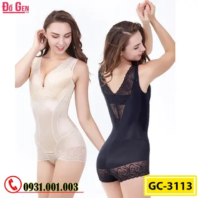 Bộ Đồ Lót Gen Định Hình - Gen Nịt Bụng Thu Gọn Vòng Eo (Cod: GC-3113)