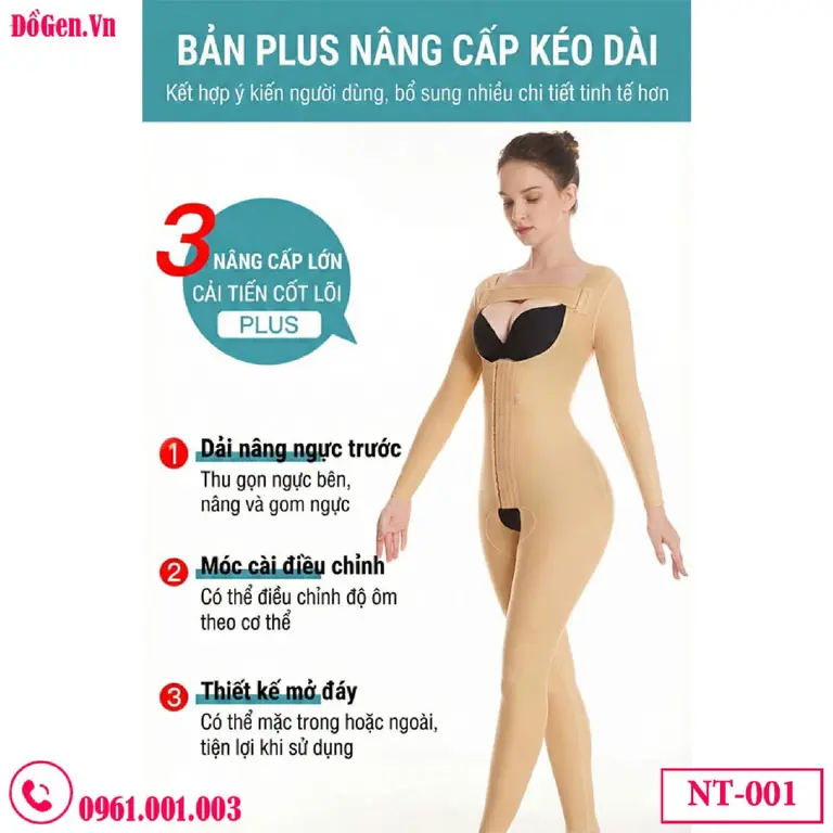 Gen Định Hình Toàn Thân Sau Hút Mỡ | Giảm Sưng – Không Lồi Lõm