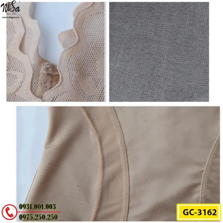 Bộ Đồ Lót Định Hình Toàn Thân Bikini Thon Gọn Vòng Eo (Cod: GC-3162)