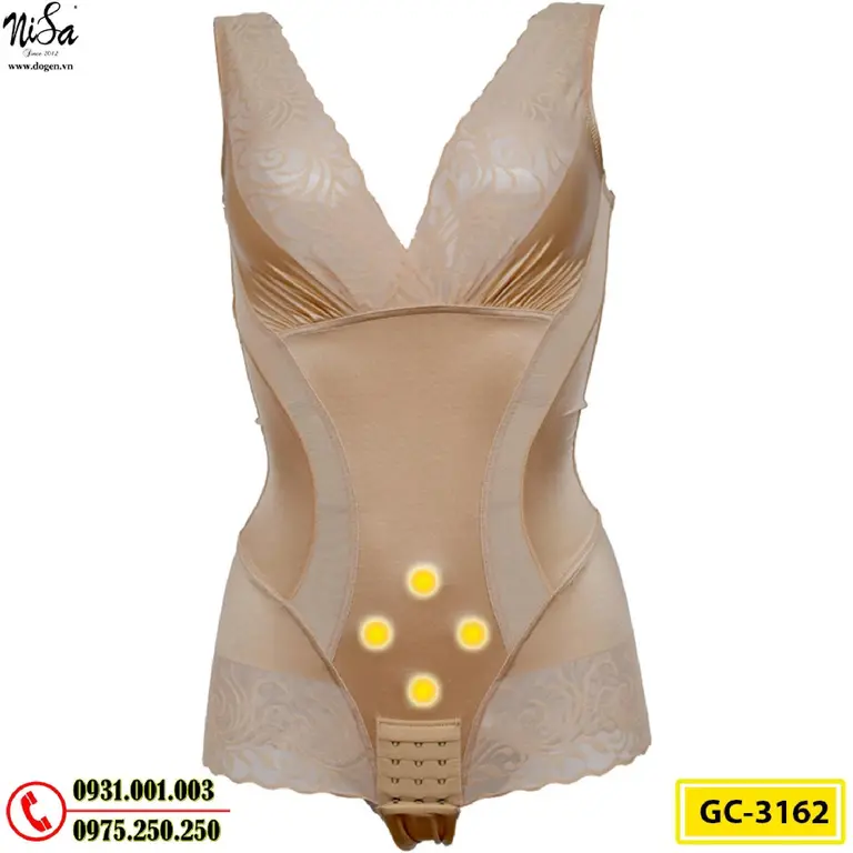 Bộ Đồ Lót Định Hình Toàn Thân Bikini Thon Gọn Vòng Eo (Cod: GC-3162)