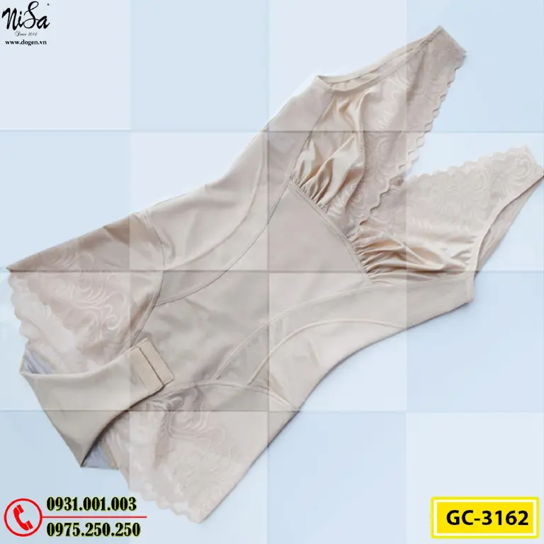 Bộ Đồ Lót Định Hình Toàn Thân Bikini Thon Gọn Vòng Eo (Cod: GC-3162)