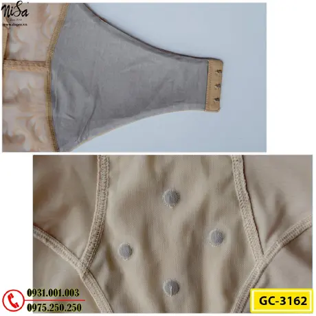 Bộ Đồ Lót Định Hình Toàn Thân Bikini Thon Gọn Vòng Eo (Cod: GC-3162)
