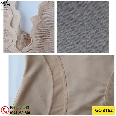 Bộ Đồ Lót Định Hình Toàn Thân Bikini Thon Gọn Vòng Eo (Cod: GC-3162)