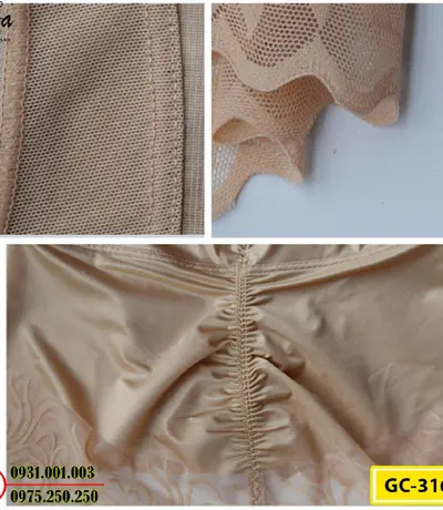 Bộ Đồ Lót Định Hình Toàn Thân Bikini Thon Gọn Vòng Eo (Cod: GC-3162)
