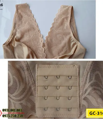 Bộ Đồ Lót Định Hình Toàn Thân Bikini Thon Gọn Vòng Eo (Cod: GC-3162)