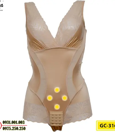 Bộ Đồ Lót Định Hình Toàn Thân Bikini Thon Gọn Vòng Eo (Cod: GC-3162)