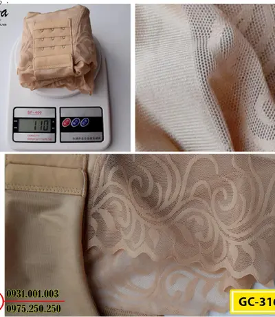 Bộ Đồ Lót Định Hình Toàn Thân Bikini Thon Gọn Vòng Eo (Cod: GC-3162)