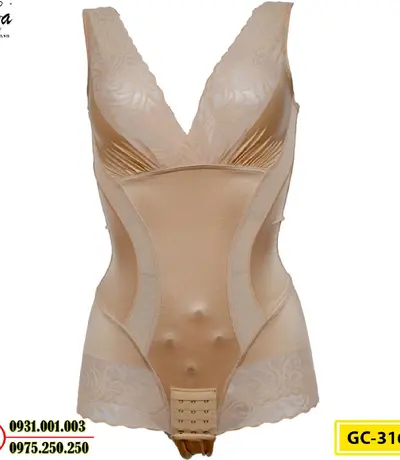 Bộ Đồ Lót Định Hình Toàn Thân Bikini Thon Gọn Vòng Eo (Cod: GC-3162)