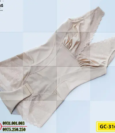 Bộ Đồ Lót Định Hình Toàn Thân Bikini Thon Gọn Vòng Eo (Cod: GC-3162)