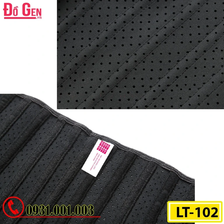 Gen Nịt Bụng Cao Su Non Latex 25 Xương Thép 25cm - Định Hình Mỡ Bụng Sau Phẫu Thuật (Cod: LT-102)