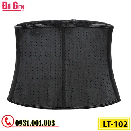 Gen Nịt Bụng Cao Su Non Latex 25 Xương Thép 25cm - Định Hình Mỡ Bụng Sau Phẫu Thuật (Cod: LT-102)