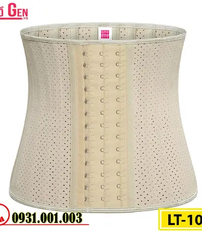 Gen Nịt Bụng Cao Su Non Latex 25 Xương Thép 25cm - Định Hình Mỡ Bụng Sau Phẫu Thuật (Cod: LT-102)