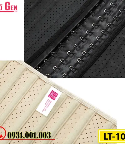 Gen Nịt Bụng Cao Su Non Latex 25 Xương Thép 25cm - Định Hình Mỡ Bụng Sau Phẫu Thuật (Cod: LT-102)