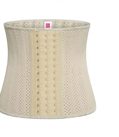 Gen Nịt Bụng Cao Su Non Latex 25 Xương Thép 25cm - Định Hình Mỡ Bụng Sau Phẫu Thuật (Cod: LT-102)