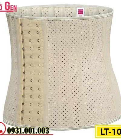 Gen Nịt Bụng Cao Su Non Latex 25 Xương Thép 25cm - Định Hình Mỡ Bụng Sau Phẫu Thuật (Cod: LT-102)