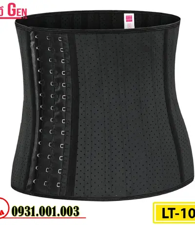 Gen Nịt Bụng Cao Su Non Latex 25 Xương Thép 25cm - Định Hình Mỡ Bụng Sau Phẫu Thuật (Cod: LT-102)