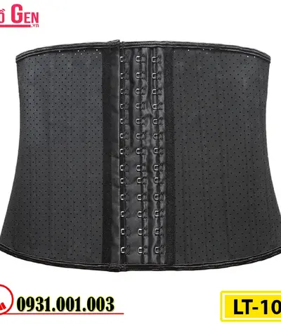 Gen Nịt Bụng Cao Su Non Latex 25 Xương Thép 25cm - Định Hình Mỡ Bụng Sau Phẫu Thuật (Cod: LT-102)