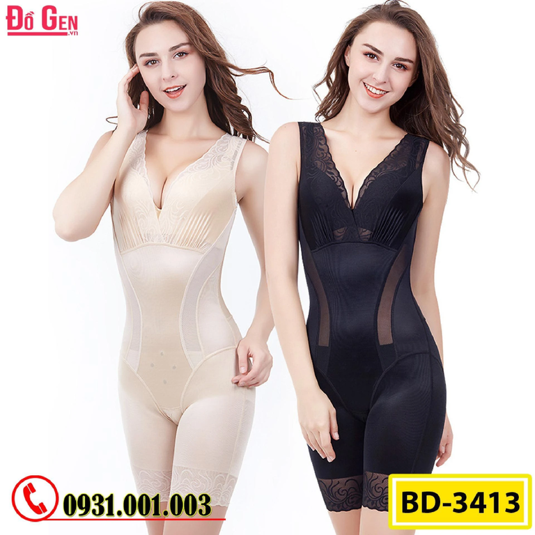 Đồ Lót Gen Định Hình - Gen Nịt Bụng Khoe Đường Cong Thon Gọn (Cod: BD-3413)