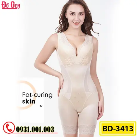 Bộ Đồ Lót Gen Định Hình Giúp Thon Gọn Eo Cho Phụ Nữ Sau Sinh (Cod: BD-3413)