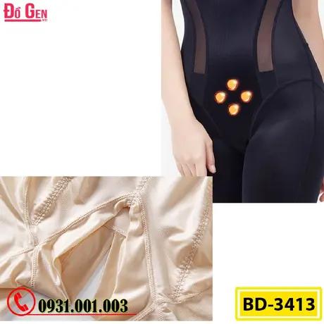 Bộ Đồ Lót Gen Định Hình Giúp Thon Gọn Eo Cho Phụ Nữ Sau Sinh (Cod: BD-3413)