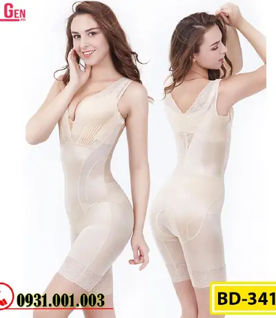 Bộ Đồ Lót Gen Định Hình Giúp Thon Gọn Eo Cho Phụ Nữ Sau Sinh (Cod: BD-3413)