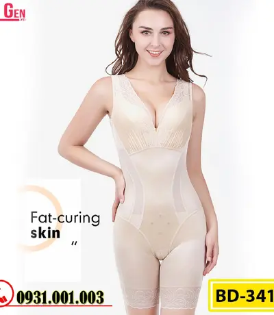 Bộ Đồ Lót Gen Định Hình Giúp Thon Gọn Eo Cho Phụ Nữ Sau Sinh (Cod: BD-3413)