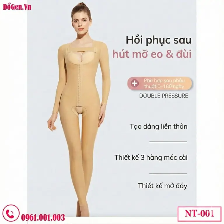 Gen Định Hình Toàn Thân Sau Hút Mỡ | Giảm Sưng – Không Lồi Lõm