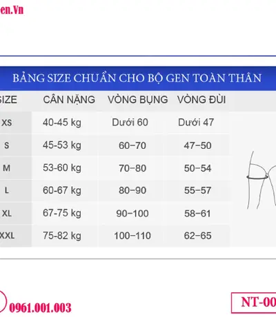 Gen Định Hình Toàn Thân Sau Hút Mỡ | Giảm Sưng – Không Lồi Lõm