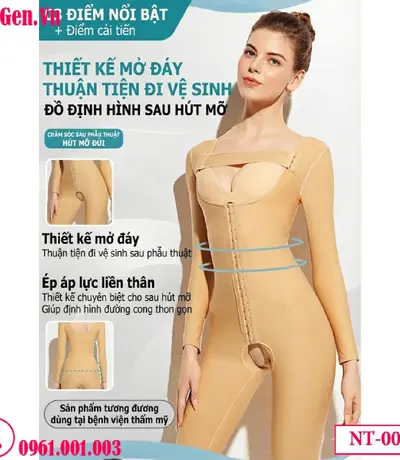 Gen Định Hình Toàn Thân Sau Hút Mỡ | Giảm Sưng – Không Lồi Lõm