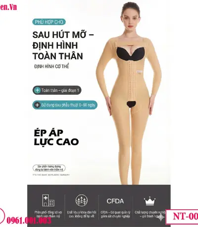 Gen Định Hình Toàn Thân Sau Hút Mỡ | Giảm Sưng – Không Lồi Lõm